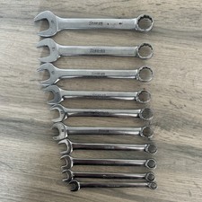Snap On 11 pc 12-Point Metric Flank Drive Plus Combination Wrench Set OEXM