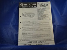 Hitachi HTA-55F Service Manual