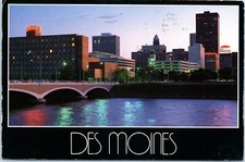 Greetings from Des Moines, Iowa Postcard Greetings from Des Moines, Iowa Postcard