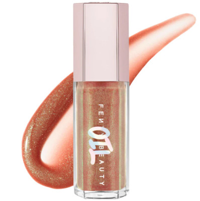 Gloss Bomb Oil Luminizing Lip Oil 'N Gloss, Fenty Glow, 0.3 oz - New