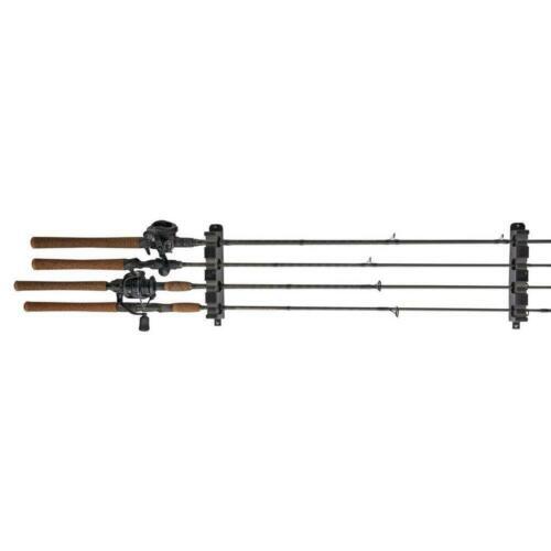 berkley fishing 4 rod racks vertical Short Stack Holder 3 or rod (with or w/o track mount) 4 rod w 45 degree track bracket / Black Colors are white or black. Short Stack Vertical Fishing rod