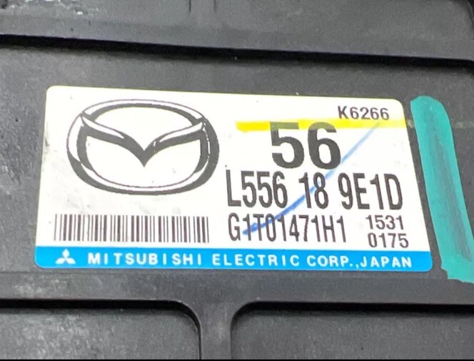 2010 2011 2012 Mazda CX-7 Transmission Controlle L556-18-9E1D TCM