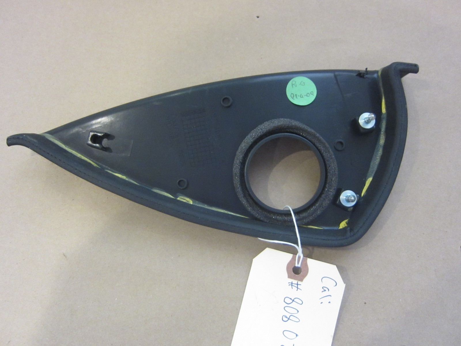 Ferrari California RH Lateral Dashboard Cover/End Piece Part# 80802800