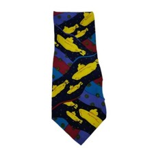 Vintage The Beatles YELLOW SUBMARINE 100 Silk Men Tie Apple Corp 1966