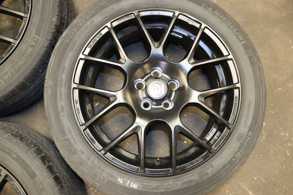 Ruedas Sparco Pro Corsa 17" 5x100 ET45 tres llantas 17x7,5 -Scion TC 2005-2010 Foto 2 de 4