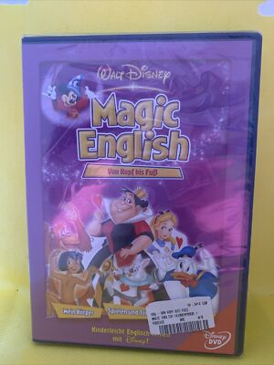 DVD Walt Disney Magic English Von Kopf Bis Fuß Neu