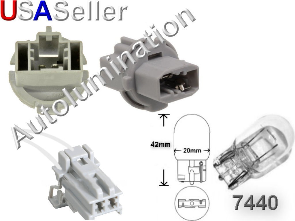 Mazda Back Up Reverse Tail light Trunk Lid Lamp Bulb Socket