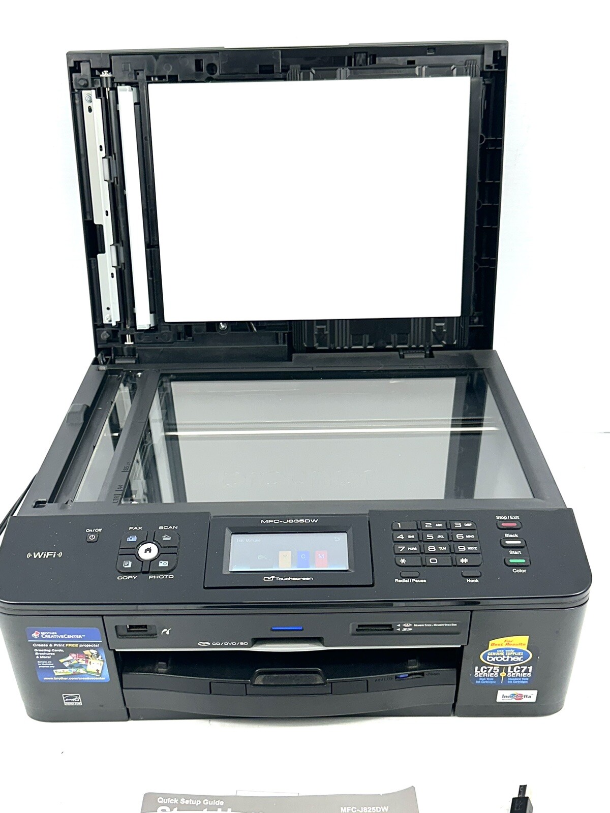 Brother MFCJ835DW Wireless (WiFi) Color Inkjet Printer Excellent