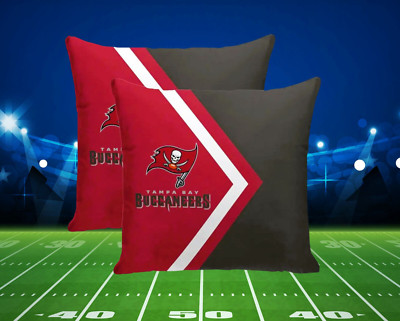 Tampa Bay Buccaneers 2pcs Pillow Cover Set 17'' x 17''
