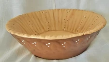 Ceramic~ Hand Painted Decorative Bowl~Amish/Farmhouse/Country/Cottage Chic Style