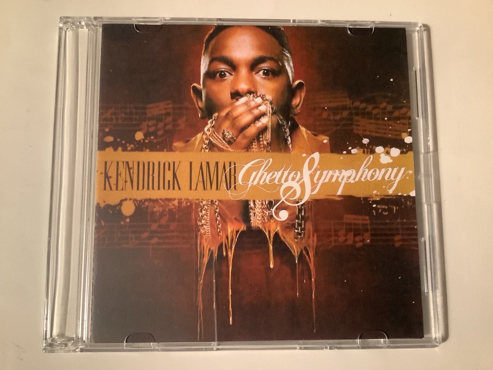 Kendrick Lamar - Ghetto Symphony CD 2013 Promo Mixtape game schoolboy q ab-soul