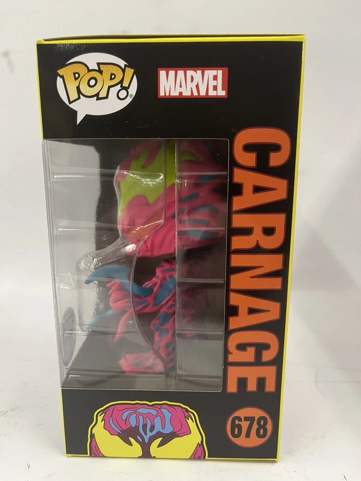 Funko POP Marvel Carnage Blacklight 678 Funko Shop Exclusive - Imagem 3 de 4