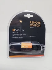 Vello Remote Switch (Wired) RS-C2II for Canon 3-Pin Connection - New