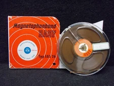 BASF Magnetic Tape In Case, Empty Double Play Tape, 360M. #K-319-20