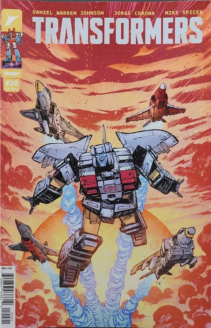 TRANSFORMERS #20 (JORGE CORONA VARIANT)(2025) COMIC ~ IMAGE