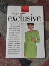 Burda International 1/1995 With Pattern