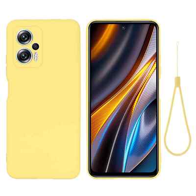 For Xiaomi Redmi Note 12T Pro, Soft Liquid Silicone Skin Touch Feel Case Cover 
