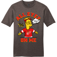 NEW RETRO KINGS x SWOD THUG BART Tee Shirt HEATHER BROWN SM-4XLARGE MADE IN USA