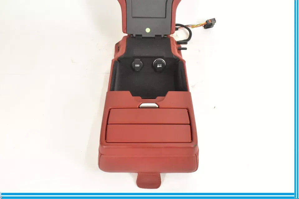 14-17 Maserati Ghibli Rear 2nd Row Seat Center Console Armrest Trim Assembly OEM
