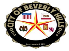 Beverly Hills California Seal Sticker Decal R7575