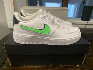 Nike Air Force 1 Low Removable Swoosh White - Grailify