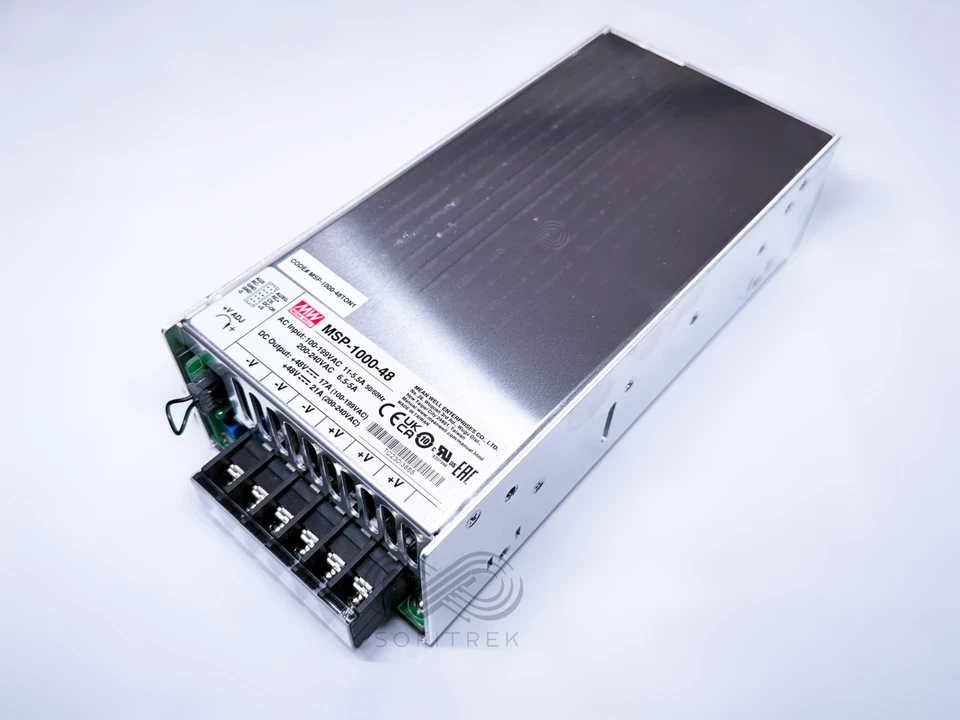 MSP-1000-48 MEAN WELL 1000W 48V 21A AC/DC geschlossenes Schaltnetzteil - Bild 2 von 4