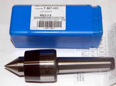 Bison-Bial MT#3 Ultra Precision Live Lathe Center-.00006 TIR