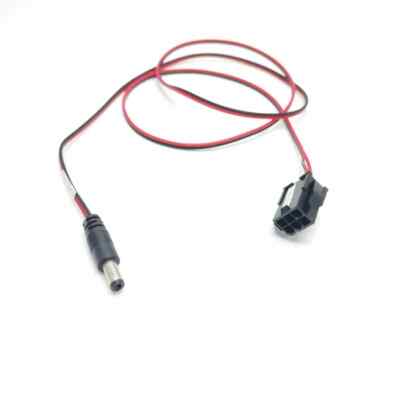 PCI-E GPU PCI Express 6Pin to DC 5.5/2.1mm Adapter Power Supply Cable 12V 18AWG