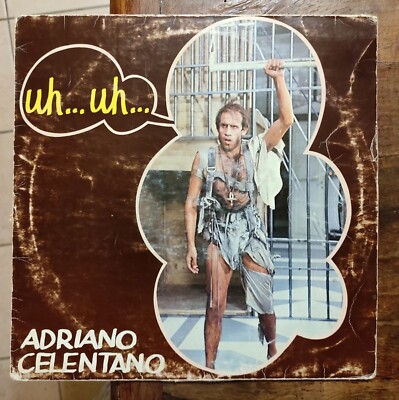 LP Vinile ADRIANO CELENTANO UH...UH...1982 POP CLAN Leggere Descrizione 