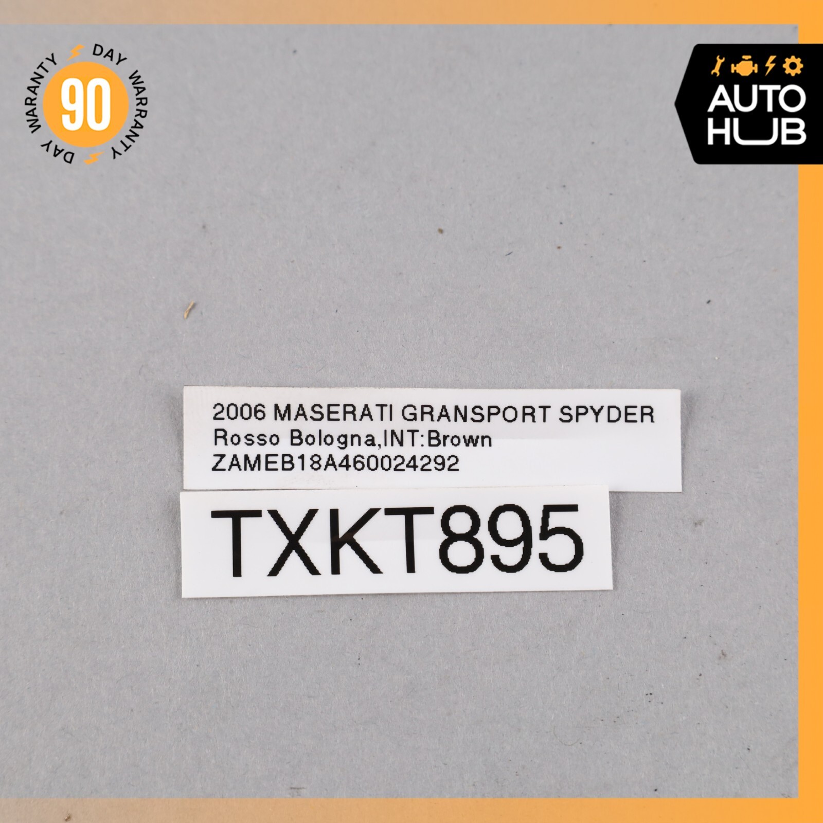 02-07 Maserati M138 GranSport Spyder AC Air Conditioning Hose Pipe Line OEM 46k