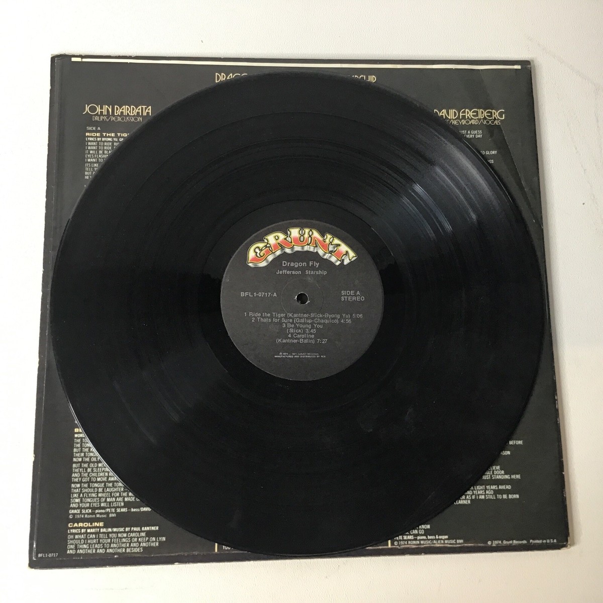 Original 1974 Jefferson Starship 