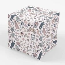 Wedding Present Gift Wrap Bridal Shower - Folded Flat 30 x 20 Inch - 3 Sheets