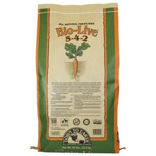 Down To Earth Organic Bio-Live 5-4-2 All Natural Fertilizer Mix, 50 lbs