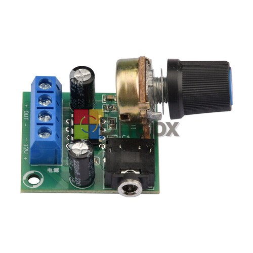 LM386 Mini Audio Amplifier Board Mono DC 3-12V 10W Volume Control Module DIY - - Picture 4 of 9