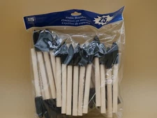 Loew Cornell #842 Foam Brushes 1"