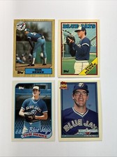 Tom Henke ~ 1987, 1988, 1989, 1991 Topps Tiffany Lot ~ Toronto Blue Jays