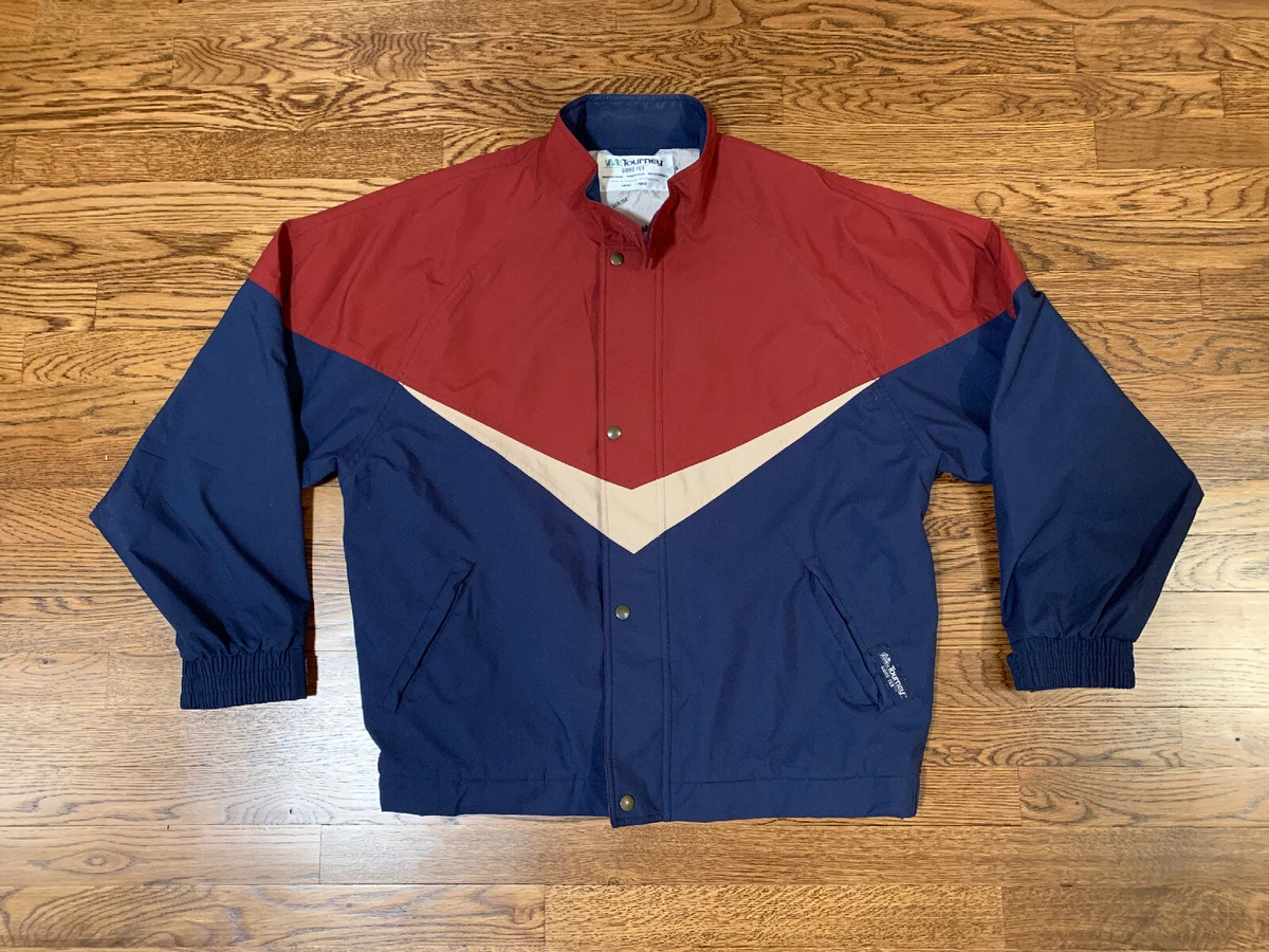 VTG Tourney Gore-Tex Vintage Windbreaker Jacket Mens Navy Blue eBay