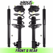 Front Complete Struts w/ Springs Rear shocks for for 1996-2000 Toyota RAV4 AWD