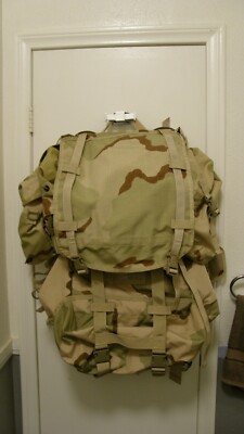 Molle II Large Rucksack DCU Complete w/SustPouches & Sleep SysCarrier All NOS