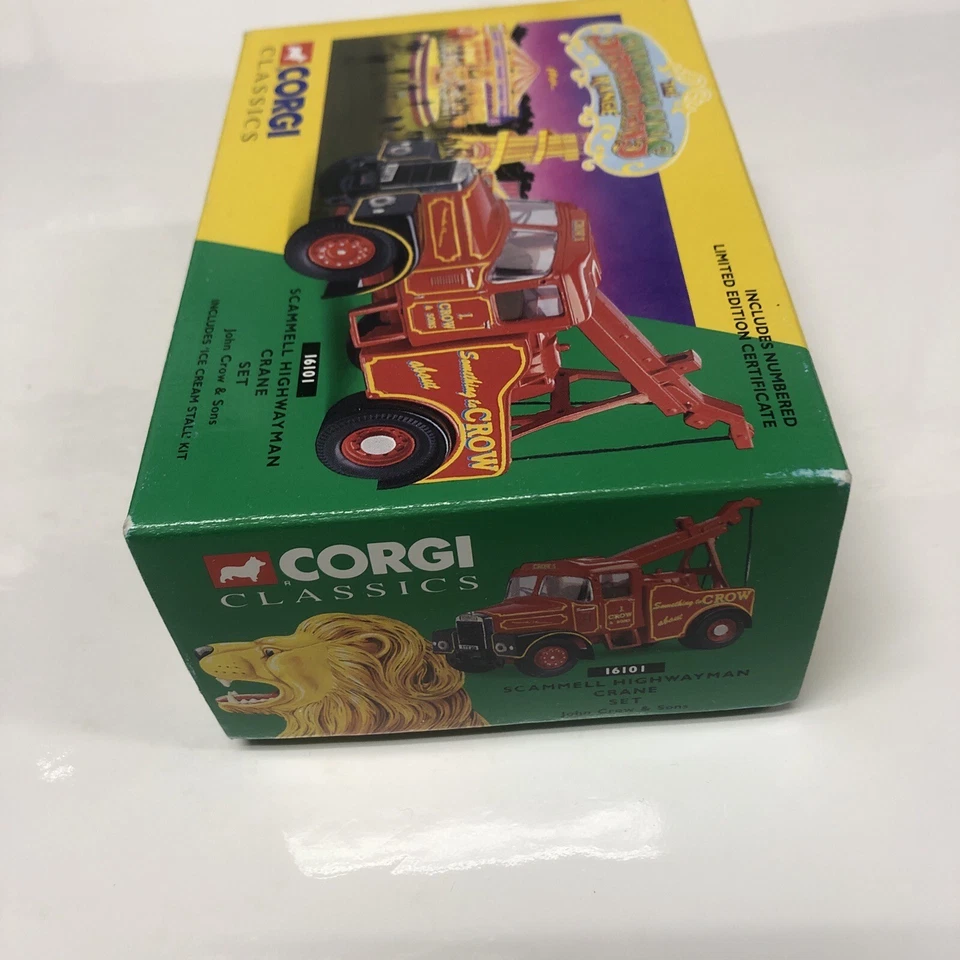 Corgi 1/50 • Scammell 16101 • Juego de grúas Highwayman • Showmans Range • John Crow Foto 3 de 4