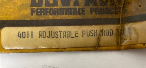 Bug Pack Adjustable Aluminum Pushrod Tube Red NOS Aftermarket Volkswagen - Picture 3 of 3