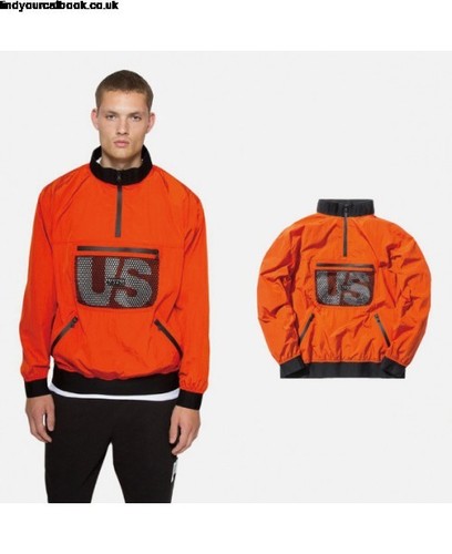 KITH Kittles Mesh Pocket ¼ ZIP Orange, Ronnie Fieg Size M RRP 225$ - Picture 9 of 11