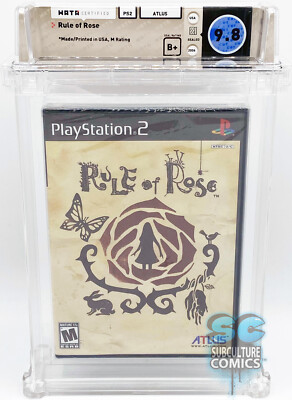 PS2 - RULE OF ROSE - FACTORY SEALED - WATA 9.8 B+ - ATLUS 2006