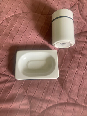 IKEA Seifenhalter und Zahnputzbecher im Set, nicht mehr erhältlich!