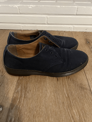 DR MARTENS Shoes DELRAY Oxford Twill Canvas Casual DELRAY TWILL CANVAS en Noir | Dr. Martens main image 2