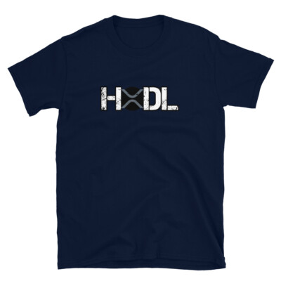 Xrp hold  Distressed Dark T-shirt XRP Crypto Trader Gift Tee