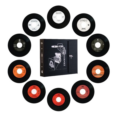 Get On Down Jukebox Binder 10 x 7'' Black Vinyl's 2015 (Complete Set) Very Rare!