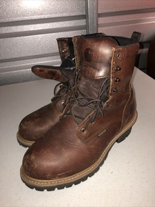 Steel Toe Work Boots WaterProof Size 