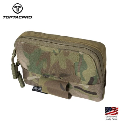 TOPTACPRO Tactical MOLLE Pouch Accessoire Pouch Coffre Rangement Panneau Hunting