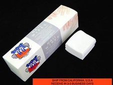 250 PCS NAIL ART TIPS MANICURE POLISH REMOVER CLEAN WIPES COTTON LINT PADS PAPER